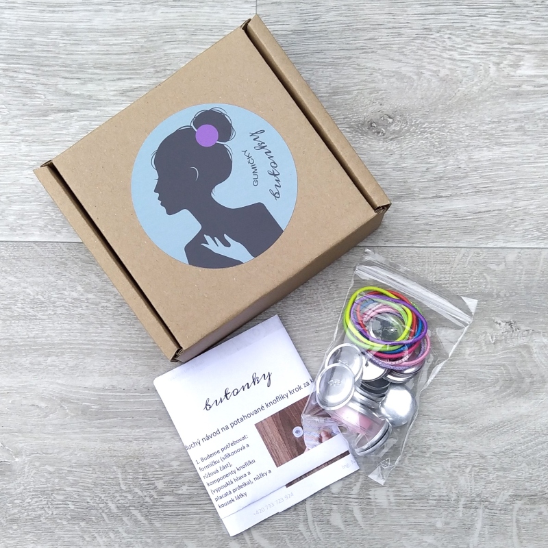 DIY krabička, gumičky 28 mm